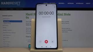 How to Record Sounds in XIAOMI Redmi Note 9s – Use Sounds Recorder