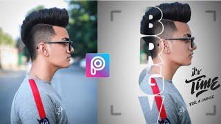 Letter Portrait PicsArt Editing Manipulation | Vl Editz