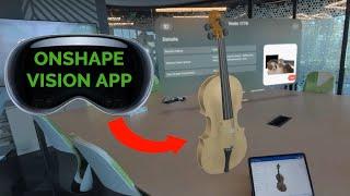 Onshape on the Apple Vision Pro (First Look)