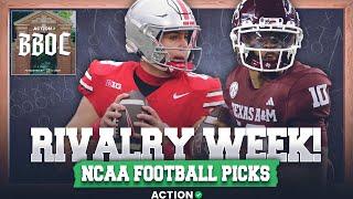 Will Texas A&M UPSET Texas and Save Their Playoff Hopes? | Week 14 College Football Best Bets | BBOC