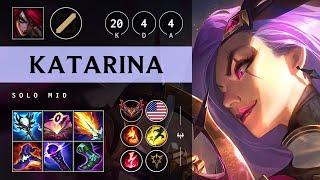 Katarina Mid vs Akshan: Triple Kill, Legendary - NA Grandmaster Patch 14.20