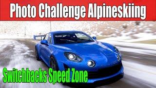 Forza Horizon 5 Photo Challenge Alpineskiing - Switchbacks Speed Zone