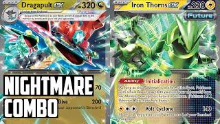 TOP 8 Dragapult ex with Iron Thorns ex! - (Pokemon TCG Deck List + Matches) - Surging Sparks