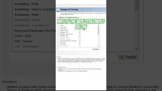 best nvdia control panel settings in 2024 #windows #pcs #tutorial #gaming