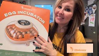 Hatching Chicks + Incubator Unboxing | START TO FINISH | CHICKCOZY egg incubator