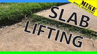Lift a Sunken Concrete Slab - Mikes Inventions