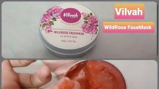 Vilvah's WildRose FaceMask #AntiPigmentation #Brightening #Vilvah #facemask #2023
