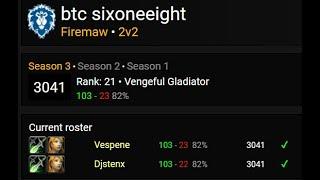 Vengeful Gladiator (3097) Classic TBC Rogue PvP