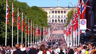 Norway's Constitution Day may 17 2022 in Oslo