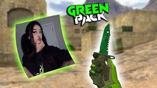 GREEN SKIN PACK HD - CS:GO/CS2 SKIN FOR CS 1.6