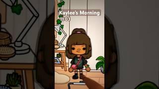 Kaylee’s Routine🪐 #fyp #viral #like #tocaboca #tocalifeworld #morningroutine #foryou