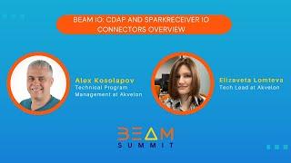 Beam Summit 2023 | Beam IO: CDAP and SparkReceiver IO Connectors Overview - Alex K., Elizaveta L.