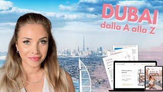 DUBAI  GUIDA COMPLETA! TUTTO quello che devi sapere!