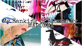 My Ranking By Albums Of Madonna (6/2022)