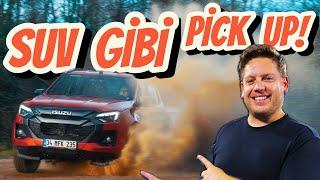 Tek Depoyla 1000 KM Giden Pick-Up! Elektriklisi Geliyor! | Isuzu D-MAX