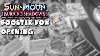 FINALLY A SECRET RARE PULL!! | Opening Pokemon Burning Shadows Booster Box