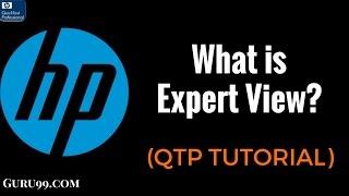 What is Expert View  - HP UFT/QTP Tutorial #7