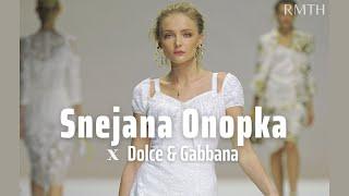 Snejana Onopka x Dolce & Gabbana | Runway Collection