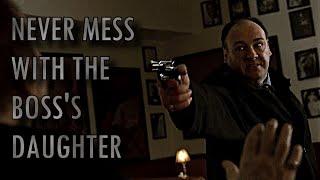 TONY SOPRANO - ''My f*kin daughter?!!'' - The Sopranos S06E19