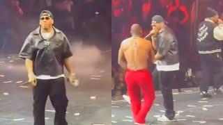 OMG! Usher brings out Nelly and jd ..... fire