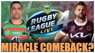 RABBITOHS VS BRONCOS HAS A MIRACLE COMEBACK ENDING ON RLL4? (NRL ROUND 21)