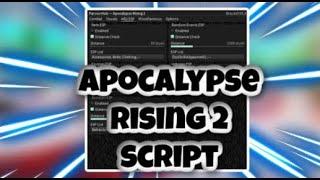 [NEW] Apocalypse Rising 2 Script | Heli + Item Esp | Aimbot | Fly | AND MORE | PASTEBIN