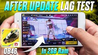 After OB46 Update Free Fire Lag Test In 2GB Ram