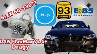 Upgraded Turbo 340i – Insane 60-130 & 100-200 Dragy Times! 93 + E40 (Daw Flowmax v2.5+)