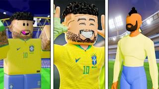 Scoring With Neymar Jr In Every Roblox Football Game!