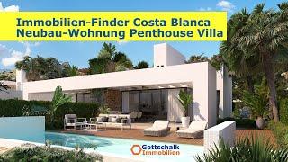 Kostenloser Immobilien-Finder Costa Blanca Neubau-Wohnung, Penthouse, Villa
