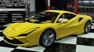 GTA 5 - DLC Vehicle Customization - Grotti Turismo Omaggio (Ferrari F8 Tributo)