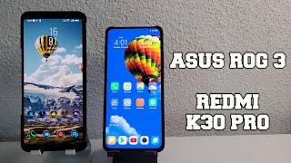 ASUS Rog 3 vs Redmi K30 Pro/Poco F2 Pro Camera comparison/Screen/Size/Sound Speakers/Review!