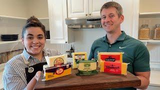 Sharp Cheddar Cheese Blind Taste Test with Josh LIVE!