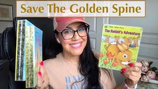 How To Make Little Golden Book Junk Journal Covers - Save The Golden Spine