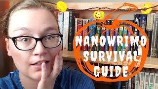 How to Survive NaNoWriMo - Preptober 2019