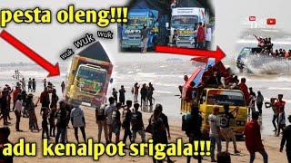 Pesta Oleng di pantai dan adu Kenalpot Srigala!!!setelah sekian lama tidak ada kopdar truk