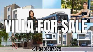 Sansa County Villas for sale by Auro Realty in Patancheruvu Hyderabad | ️ 9491807979