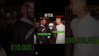 MBS and Cristiano Ronaldo NOW:  #football #viralshort #edit #crazy #lol #trending #sad #happy