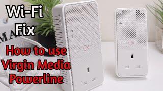 How To Use Virgin Media Powerline Adapters