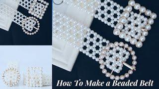 HOW TO MAKE A WAIST BEADED BELT/BEADED BELT TUTORIAL/DIY WAIST BEAD BELT/BOHO HANDMADE BEADED BELT