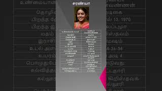 Saranya Ponvannan | Sheela Christina | சரண்யா பொன்வண்ணன் ( Indian Actress )