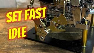 How to Set Fast Idle Speed