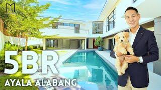 House Tour A18  •  Double House Design?  • Ayala Alabang House and Lot for Sale, Cool Courtyard Pool