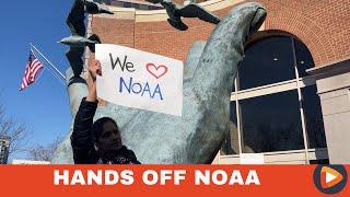 Hundreds Rally In Support of NOAA