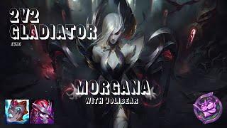 New 2v2 LOL Mode, EUNE Morgana Only with Volibear 4k points+