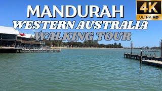 Mandurah, Western Australia Walking Tour [4K]