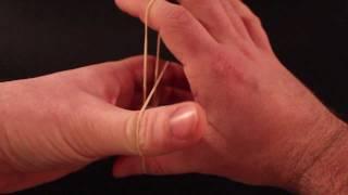 How to: Best rubber band magic trick EVER!