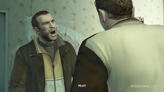 Niko and Roman argue scene - GTA IV