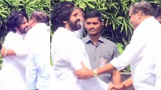 Deputy CM Pawan Kalyan Hugs YCP Leader Botsa Satyanarayana |  Manastars