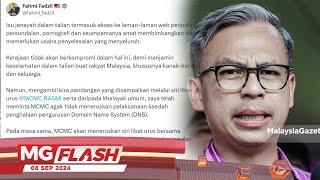 MCMC Diarah Batal Penghalaan Semula DNS #MGFlash